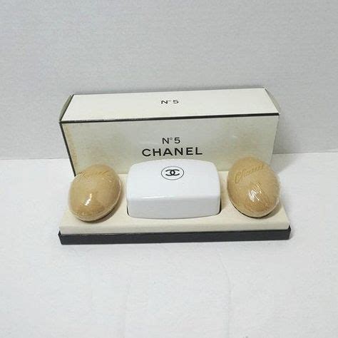 Vintage 1980 chanel soap dish 